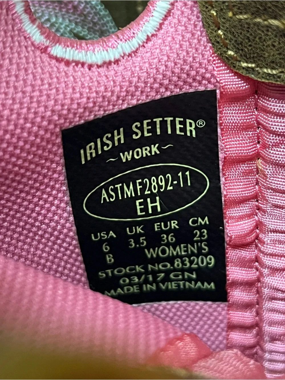 Women’s Brown Western Boots with Pink Stitching